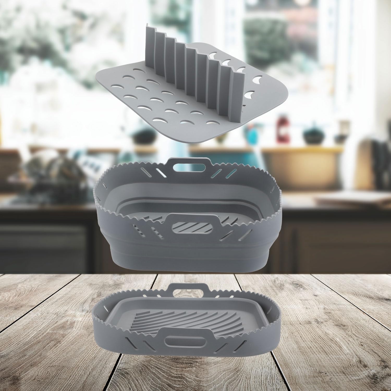 Air Fryer Square Divider Liner 