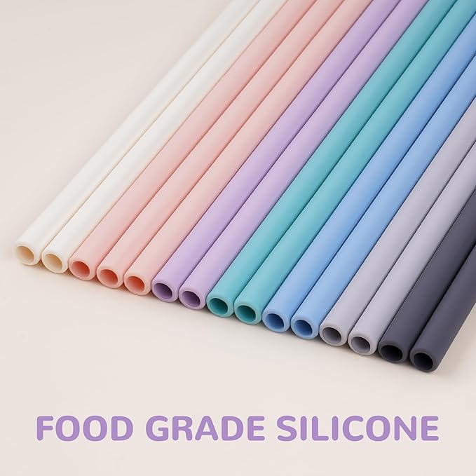 Silicone Drinking Straws