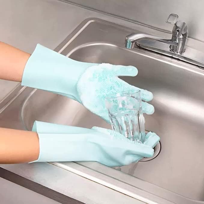 Silicone Dishwashing Gloves 