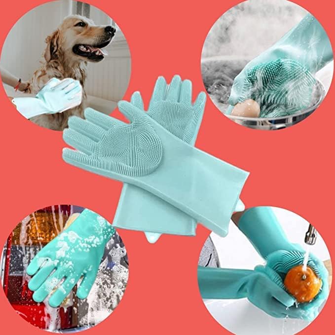 Silicone Dishwashing Gloves 