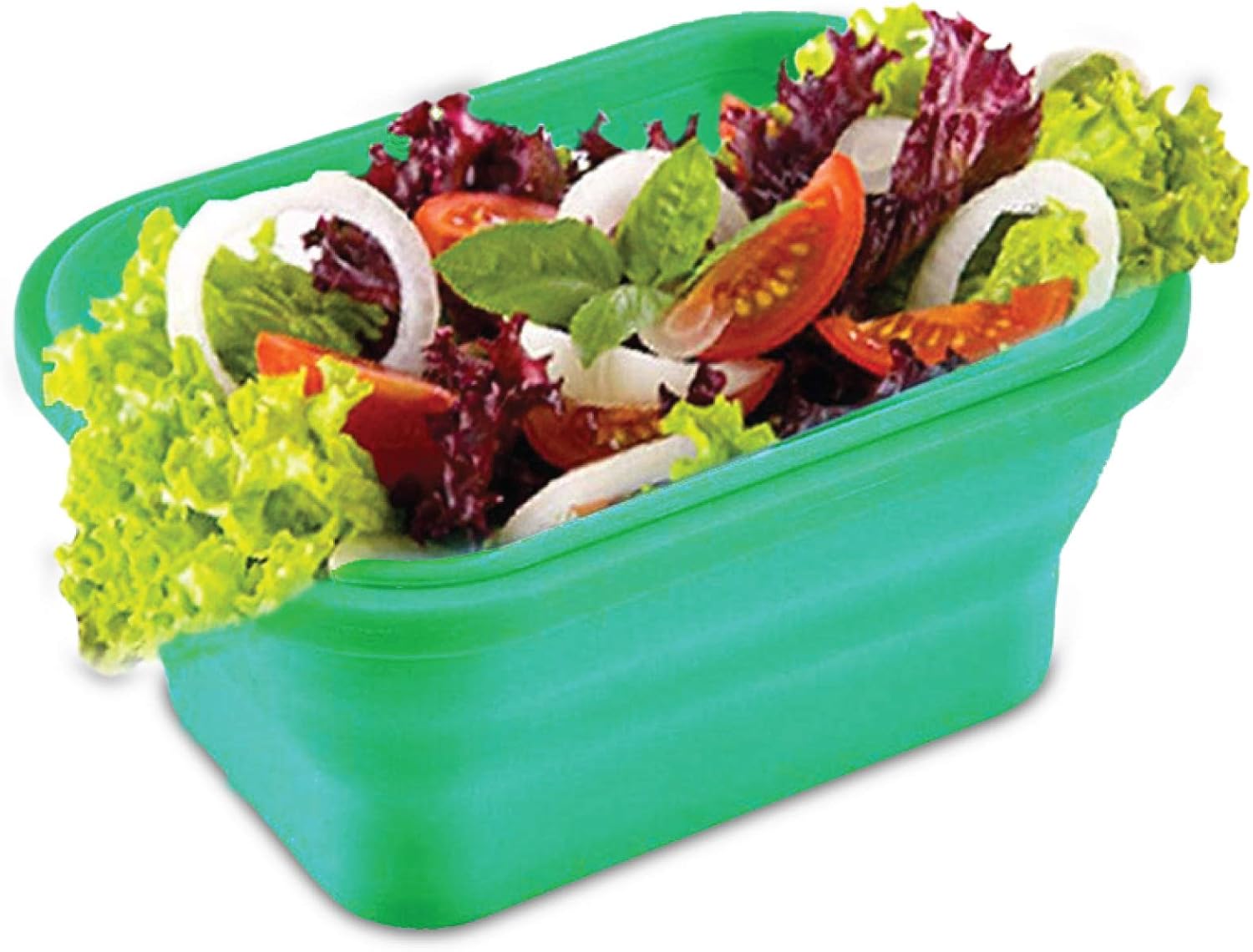  Collapsible silicone food storage