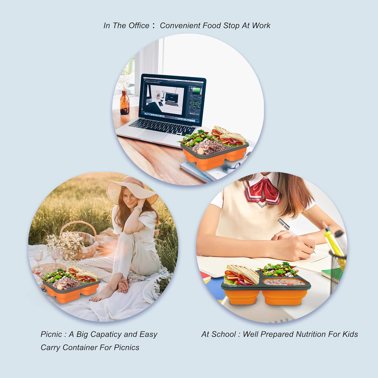 Silicone Bento Box