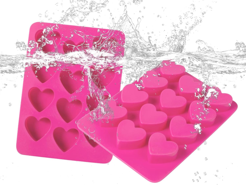 Silicone Chocolate Mold with Heart Shape