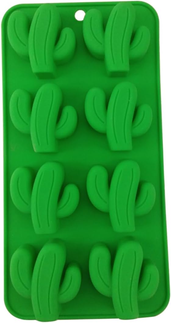 Fewo 8-Cavity Cactus Ice Cube Tray